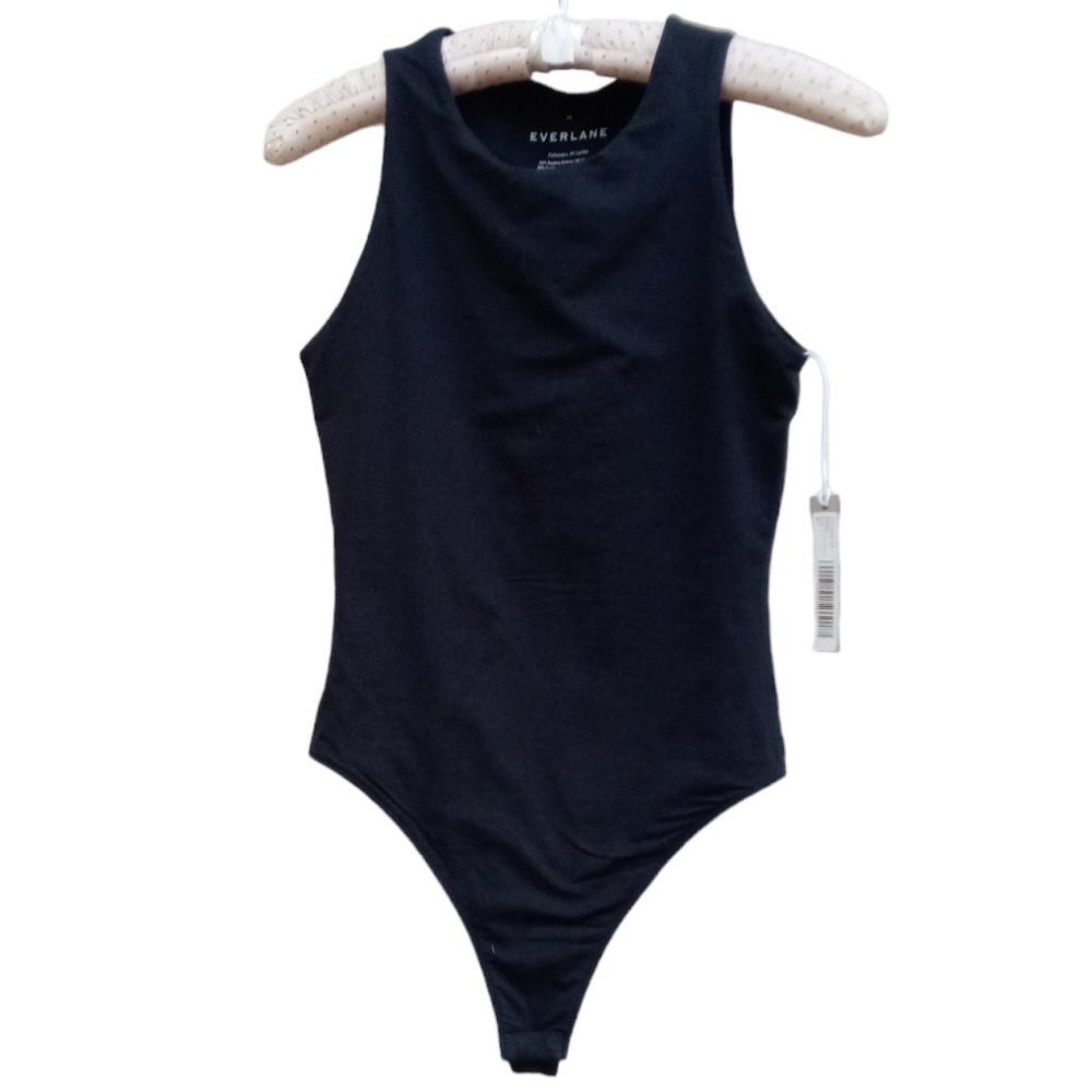 Everlane "The Cutaway Tank"  sleeveless bodysuit sz XS NEW